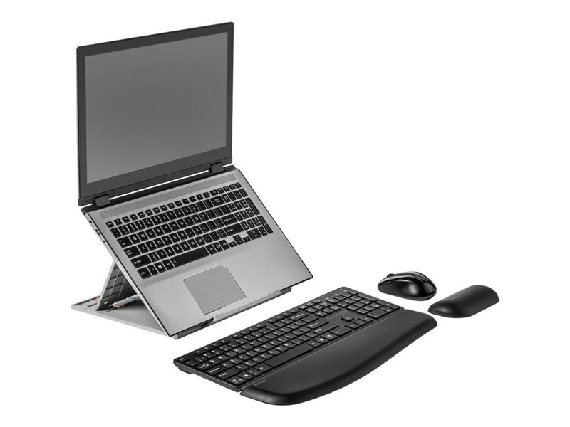 Kensington SmartFit® Easy Riser™ Go 17" - Höhenverstellbarer Laptopständer - Grau