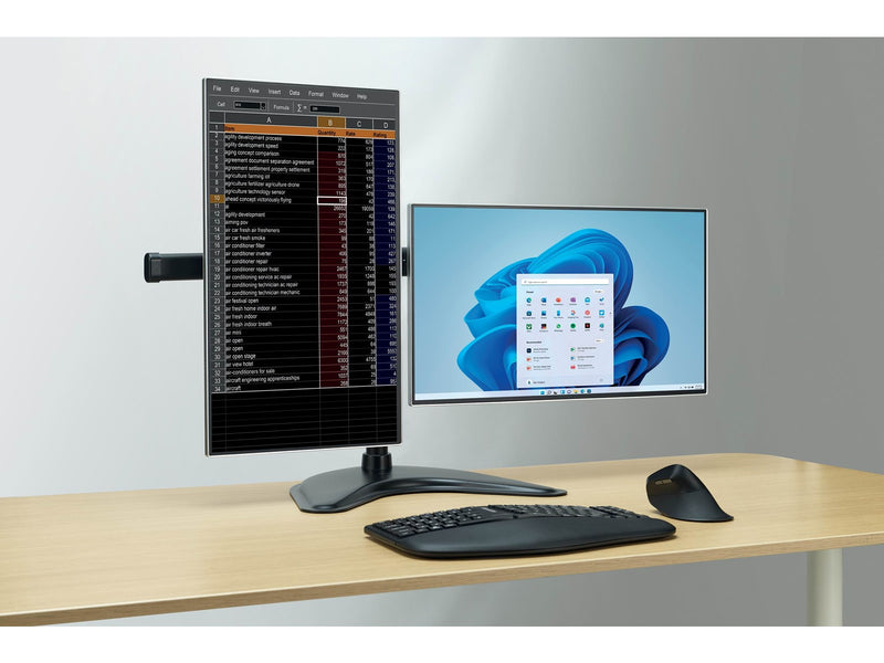 Kensington SmartFit™ Ergo Freistehender Dual Monitorarm