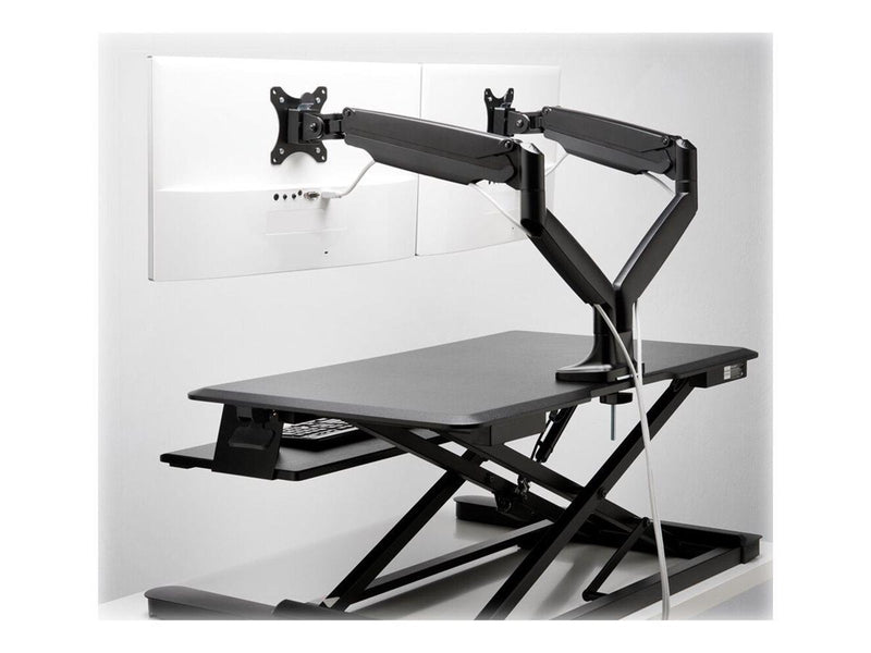 Kensington SmartFit® One-Touch Dual Monitorarm -  Schwarz