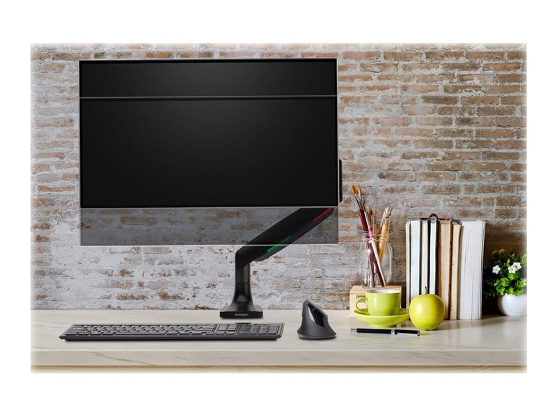 Kensington SmartFit® One-Touch Single Monitorarm -  Schwarz
