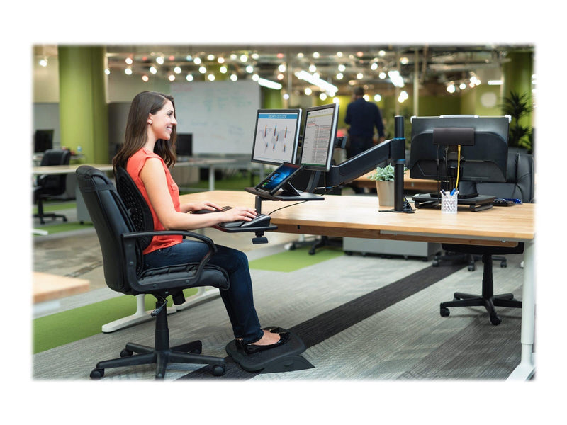 Kensington SmartFit® SoleMate Plus Fußstütze, schwarz