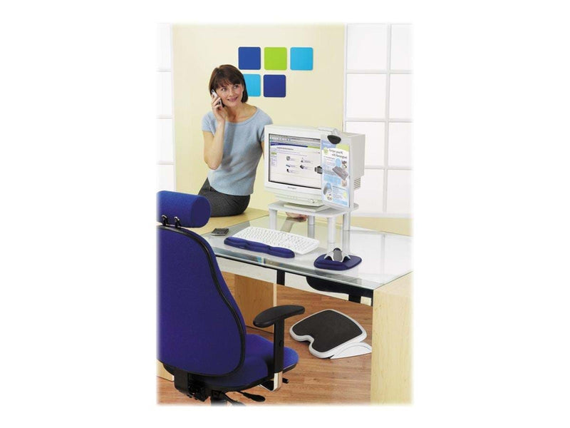 Kensington SoleMate™ neigungsverstellbare Fußstütze, schwarz