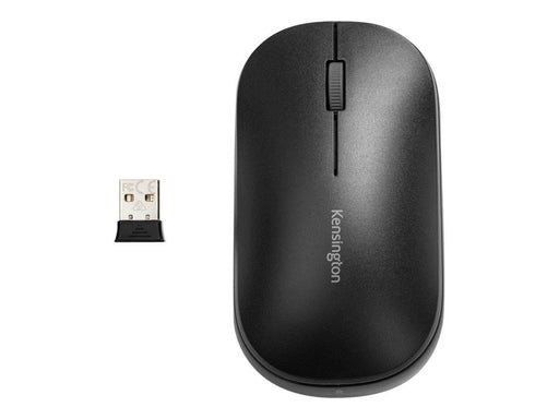Kensington SureTrack™ Kabellose Maus mit Bluetooth & Nano-USB-Empfäger - Schwarz - Maus (Schwarz)
