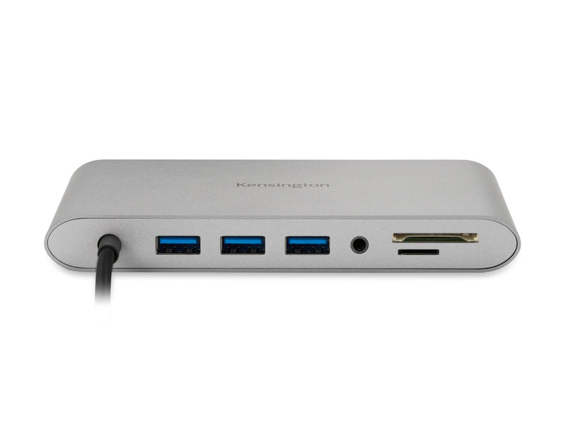 Kensington UH1440P USB-C 5Gbps Dual Video Driverless Mobile Dock – 85W Pass-Through Power – DP/HDMI/VGA