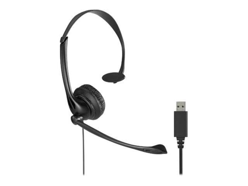 Kensington USB Mono Headset Inline controls USB A