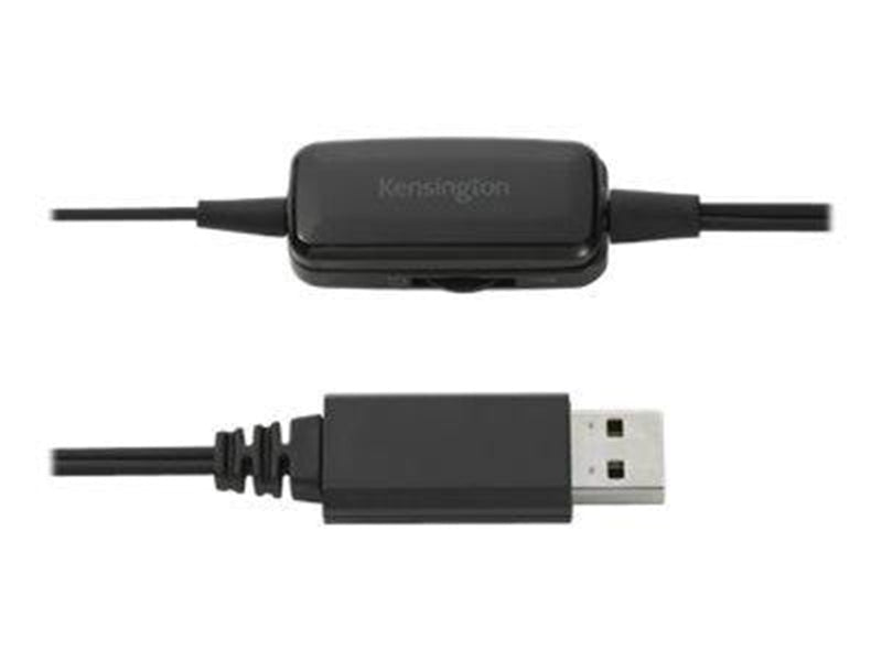 Kensington USB Mono Headset Inline controls USB A