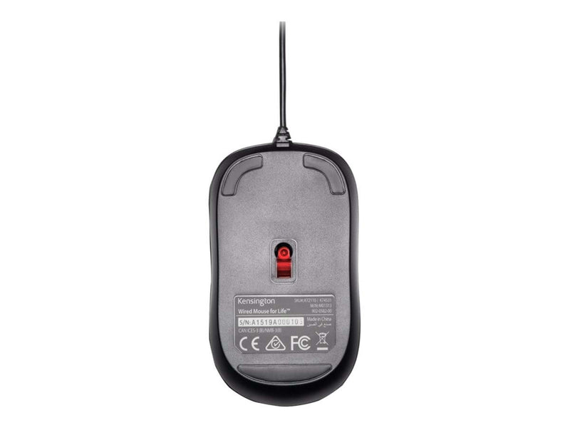 Kensington ValuMouse™ 3-Tasten Maus, schwarz - Maus (Schwarz)