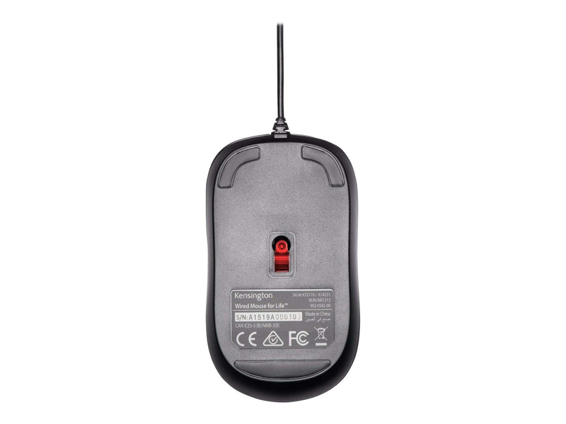 Kensington ValuMouse™ 3-Tasten Maus, schwarz - Maus (Schwarz)
