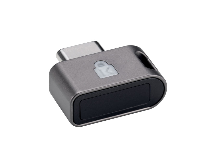 Kensington VeriMark™ Guard 2.1 USB-C® Fingerprint Security Key – FIDO2, WebAuthn/CTAP2.1, FIDO U2F – plattformübergreifend