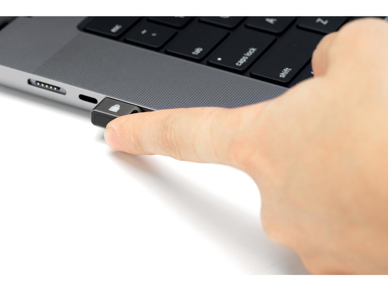 Kensington VeriMark™ Guard 2.1 USB-C® Fingerprint Security Key – FIDO2, WebAuthn/CTAP2.1, FIDO U2F – plattformübergreifend