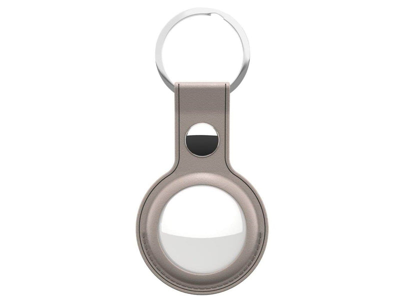 KeyBudz Leather Keyring for AirTag 2-pack