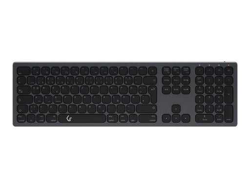 KeySonic KSK-8023BTRF - Tastatur - Deutsch - Grau