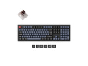 Keychron K10 Pro QMK/VIA Wireless RGB Hot Swap K Pro Brown - Gaming Tastatur - Full-Size - Nordic ISO - Schwarz