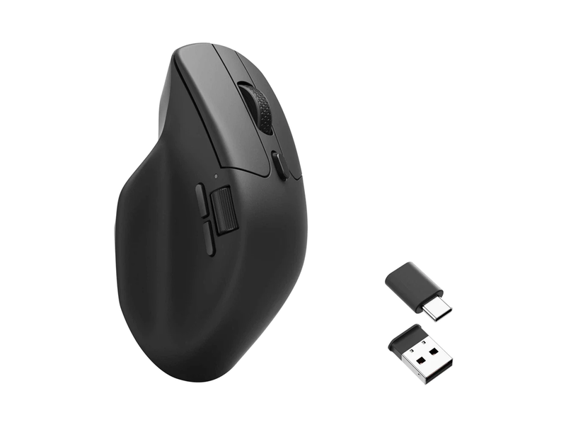 Keychron M6 Light 78g Wireless 1K - Ergonomische Maus (Schwarz)