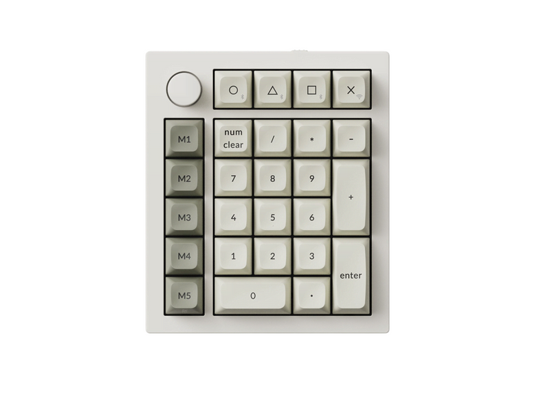 Keychron Q0 Max QMK Wireless - Numpad - Weiss