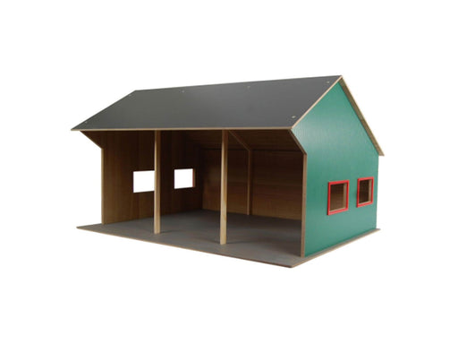 Kids Globe Agricultural Shed for 3 Vehicles 1:16