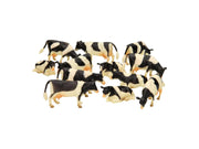 Kids Globe Cows 12pcs 1:32