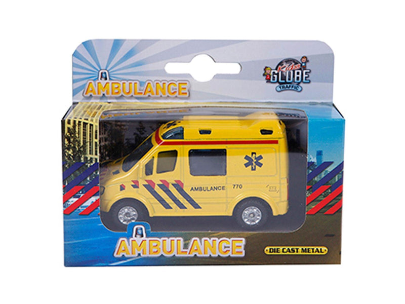 Kids Globe Die-cast Ambulance NL 8cm