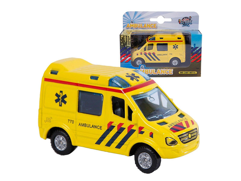 Kids Globe Die-cast Ambulance NL 8cm