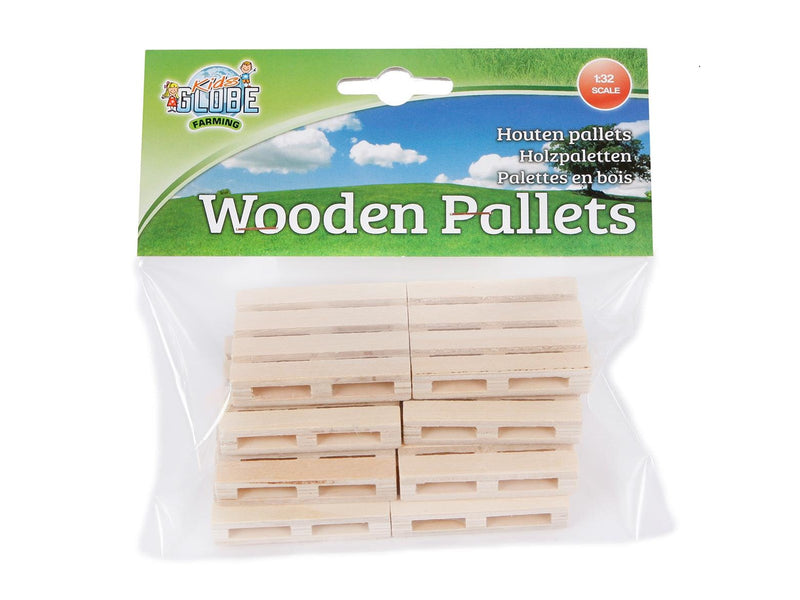 Kids Globe - Wooden Pallets 1:32 8 pcs.