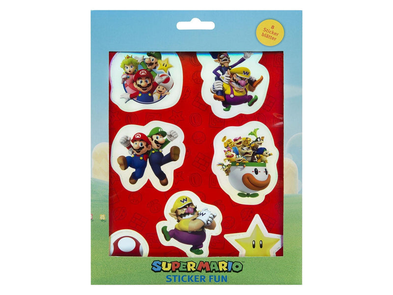 Kids Licensing Super Mario Sticker Set