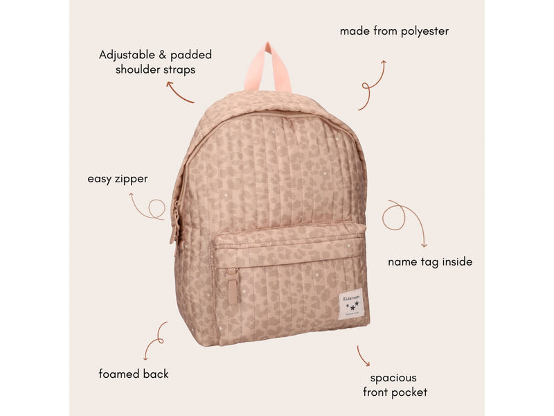 Kidzroom Backpack Magical Meadows - Leopard Print