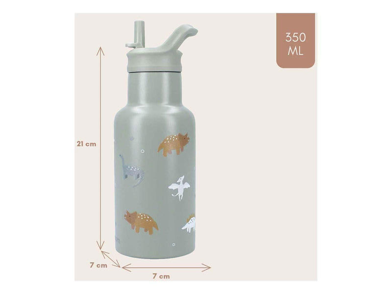 Kidzroom Drinking Bottle Sweet Sips Dinosaur 350 ml