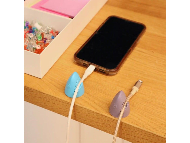 Kikkerland - Cable Shark Set Of 4