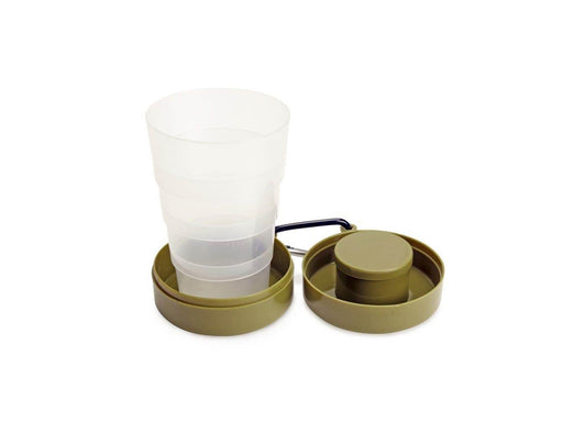 Kikkerland - Collapsible Tumbler w Pill Compart (CU340)
