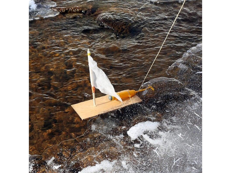 Kikkerland - Huckleberry Make Your Own Motor Boat