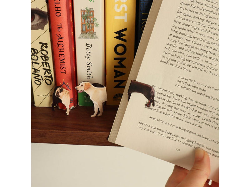 Kikkerland Magnetic Dog Bookmarks