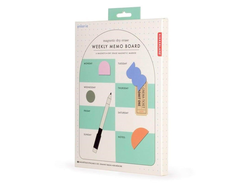 Kikkerland - Magnetic Memo Board Green