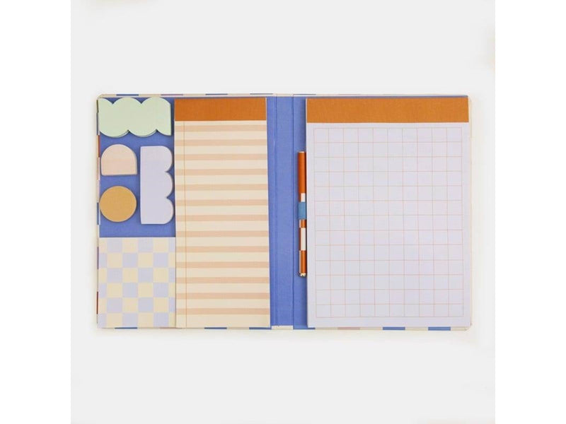 Kikkerland Notebook And Sticky Note Set