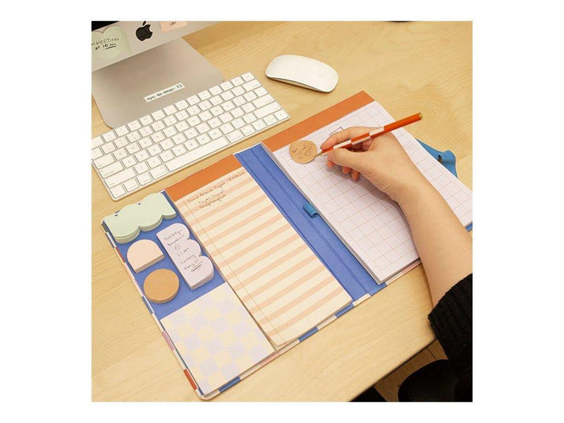 Kikkerland Notebook And Sticky Note Set