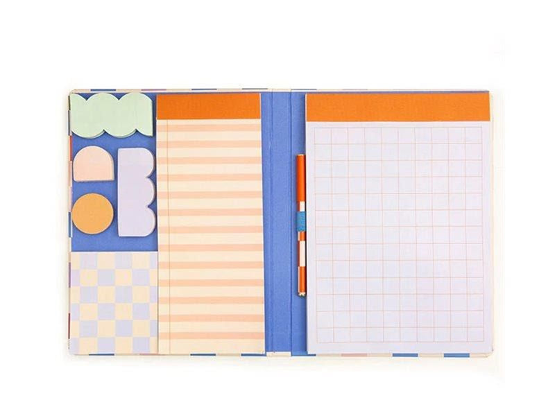 Kikkerland Notebook And Sticky Note Set