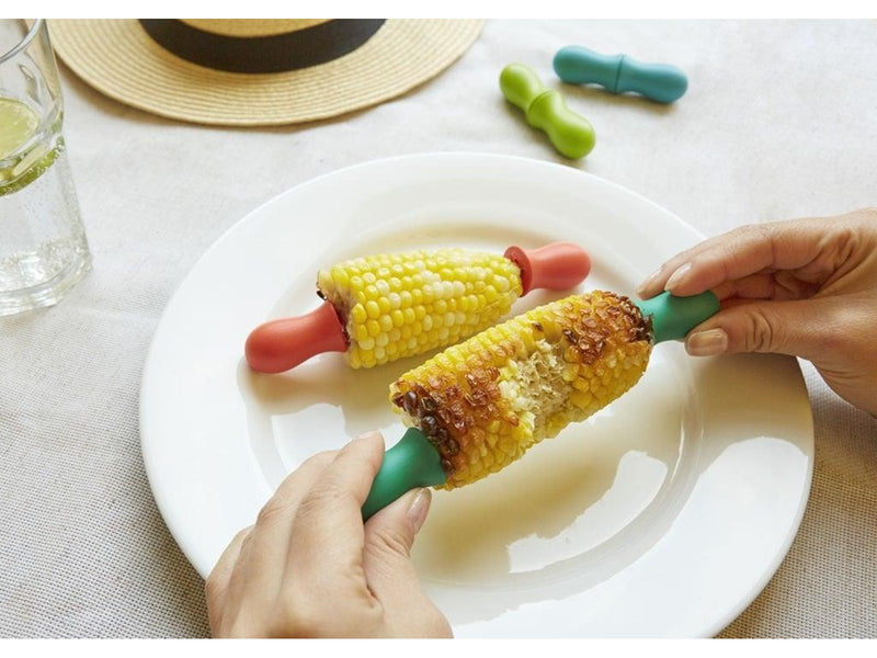 Kikkerland - RAINBOW CORN HOLDERS S/6 (CU304)