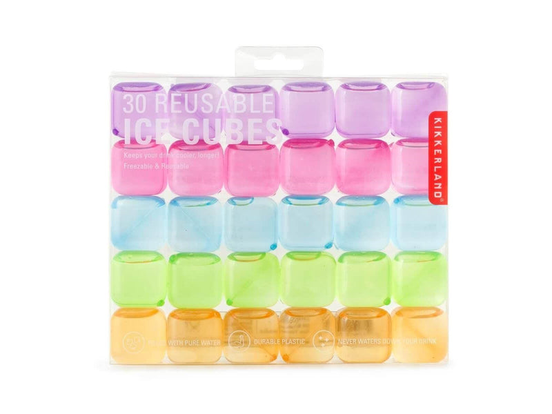 Kikkerland Reusable Ice Cubes- Set Of 30