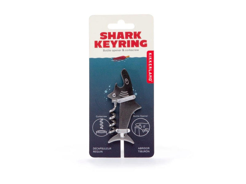 Kikkerland - SHARK KEY RING (BA93)