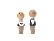 Kikkerland - Wine Stopper + Waiter (BA60) (Set of 2)
