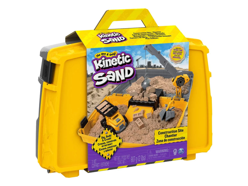 Kinetic Sand Construction Folding Sandbox