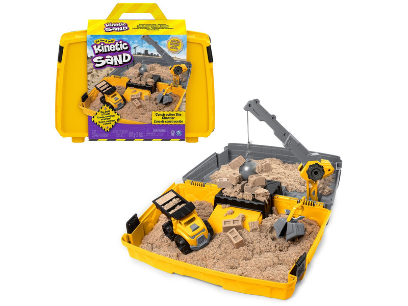 Kinetic Sand Construction Folding Sandbox