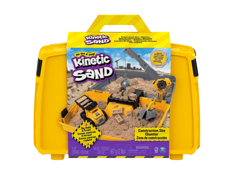 Kinetic Sand Construction Folding Sandbox