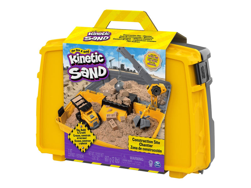 Kinetic Sand Construction Folding Sandbox