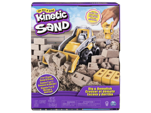 Kinetic Sand Graben & Zerstören Set