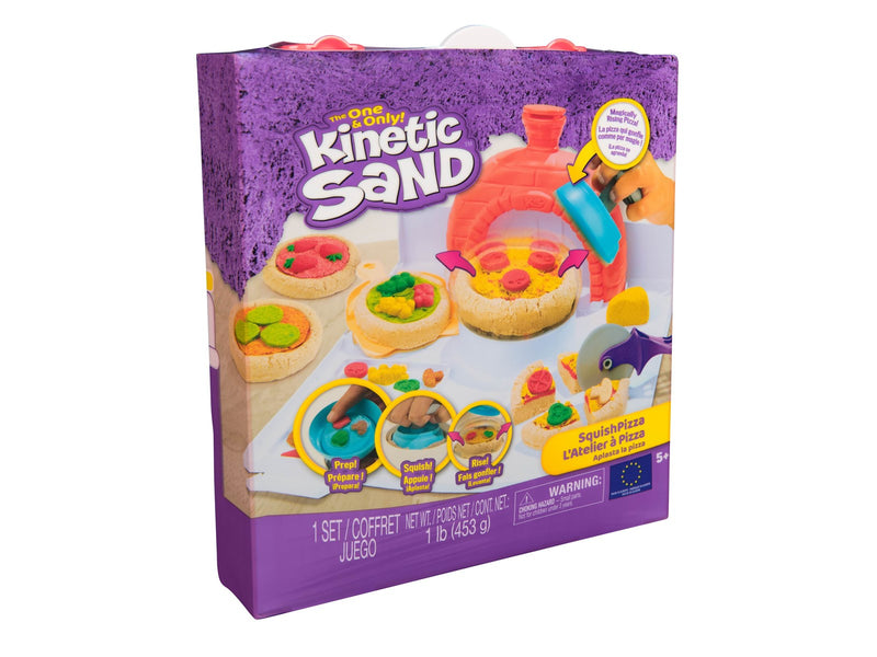 Kinetic Sand Squish Pizza