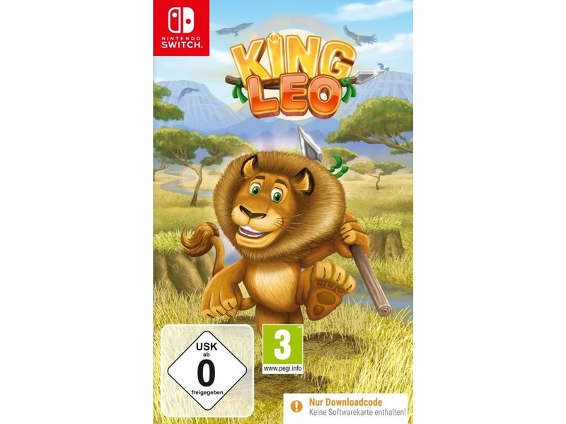 King Leo (Code in a Box) - Nintendo Switch - Abenteuer - PEGI 3