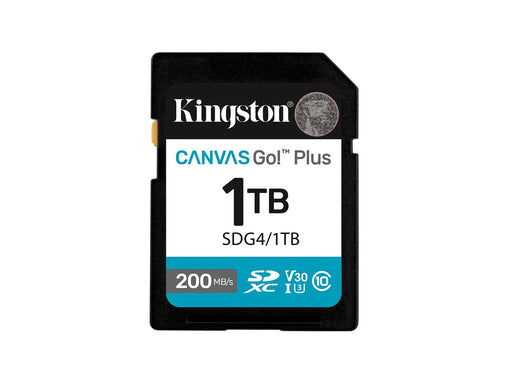 Kingston Canvas Go! Plus SD - 200MB/s - 1TB