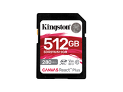 Kingston Canvas React Plus V60 SD - 280MB/s - 512GB