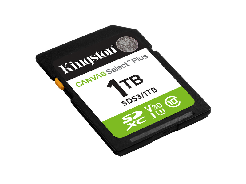 Kingston Canvas Select Plus Gen3 SDXC - 150MB/s - 1TB