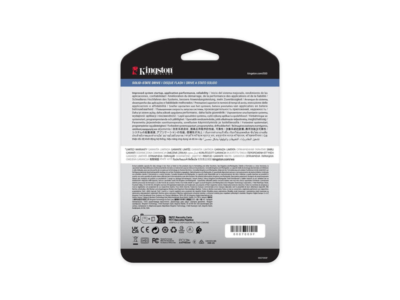 Kingston DC2000B DataCenter SSD - 960GB - PCIe 4.0 - M.2 2280